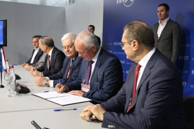 Соглашение о создании кластера авиатехнологий в Жуковском подписали на МАКС-2017
