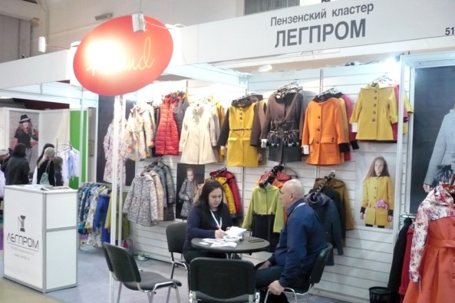 Представители пензенского кластера «Легпром» участвуют в международных выставках в Москве